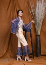 Beige Cambric Cotton Jumpsuit