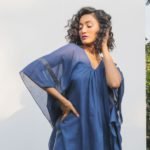 Navy Blue Kaftan