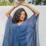 Navy Blue Kaftan
