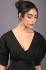 Selene Balloon Sleeve Maxi Dress