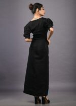 Selene Balloon Sleeve Maxi Dress