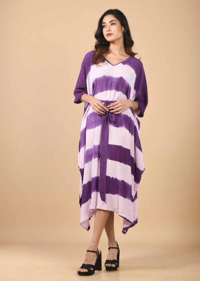 Purple & Lilac Kaftan